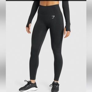 Vital Seamless Leggings in Black Marl